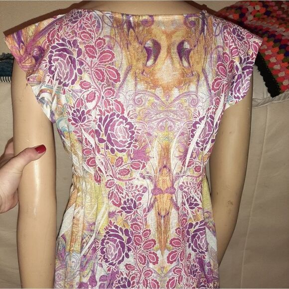 Live and let live multicolored shirt, size M - Picture 7 of 8